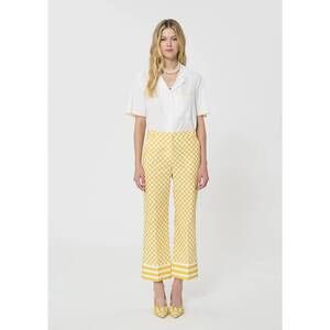 NEW TARA JARMON pietro pants in mimosa